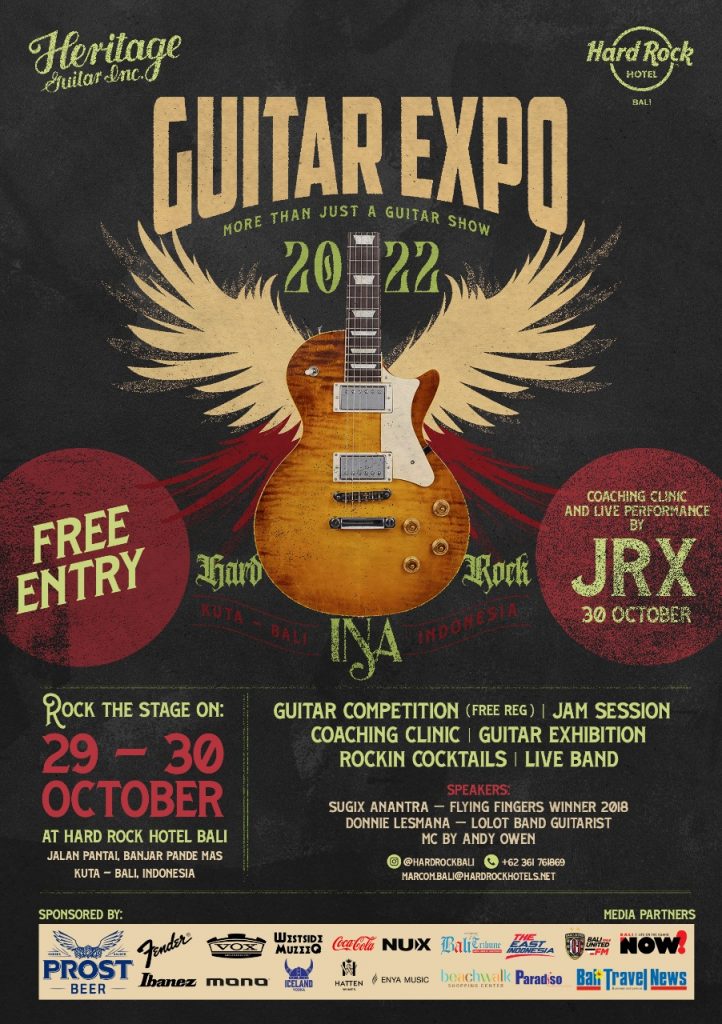 GUITAR EXPO IS BACK to Connect Art the Community Ultimo Paradiso